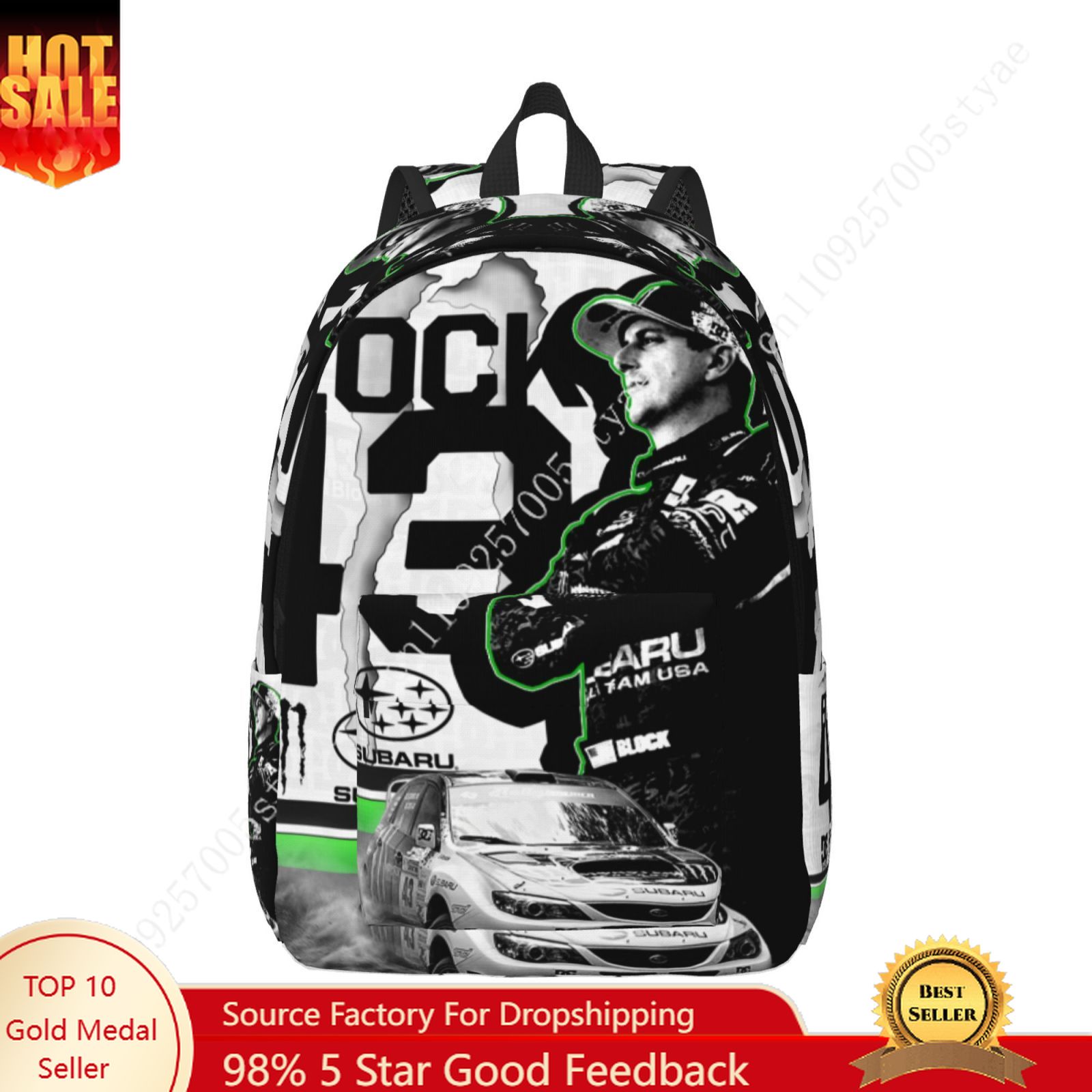 Fashion Backpack Women - Zaino leggero in tela personalizzato Ken