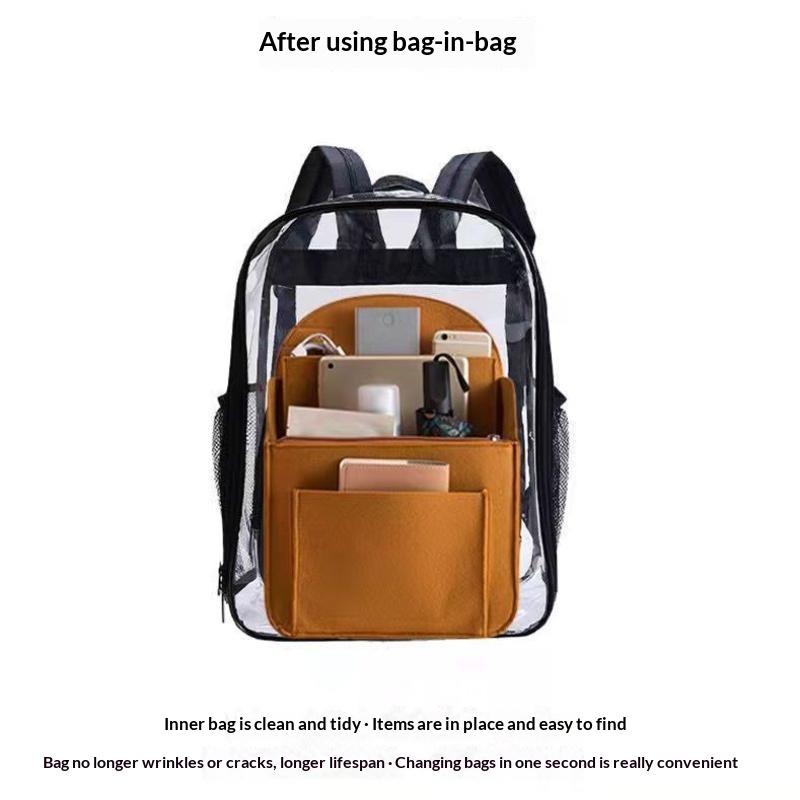 Organizer per Zaino in Feltro, - Backpack Insert Organizer recensione e prezzo