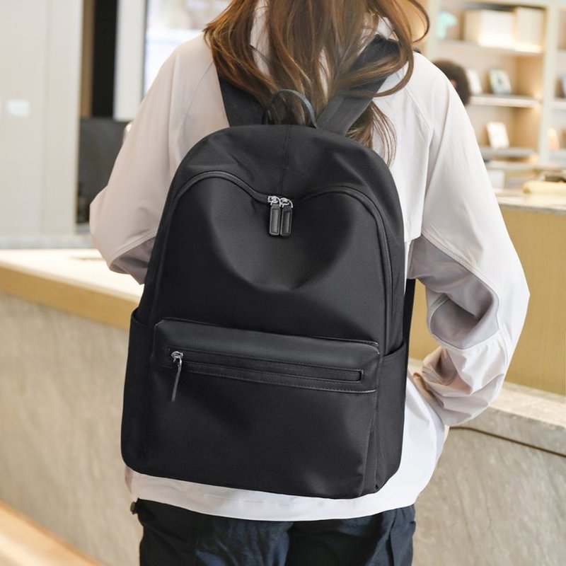 Zaino Casual Nero di Grande Ca - Canvas Backpack Casual recensione e prezzo